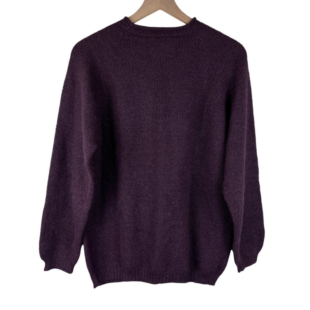 Peruvian Connection Vintage 100% Alpaca Crew Neck Sweater - Picture 4 of 4